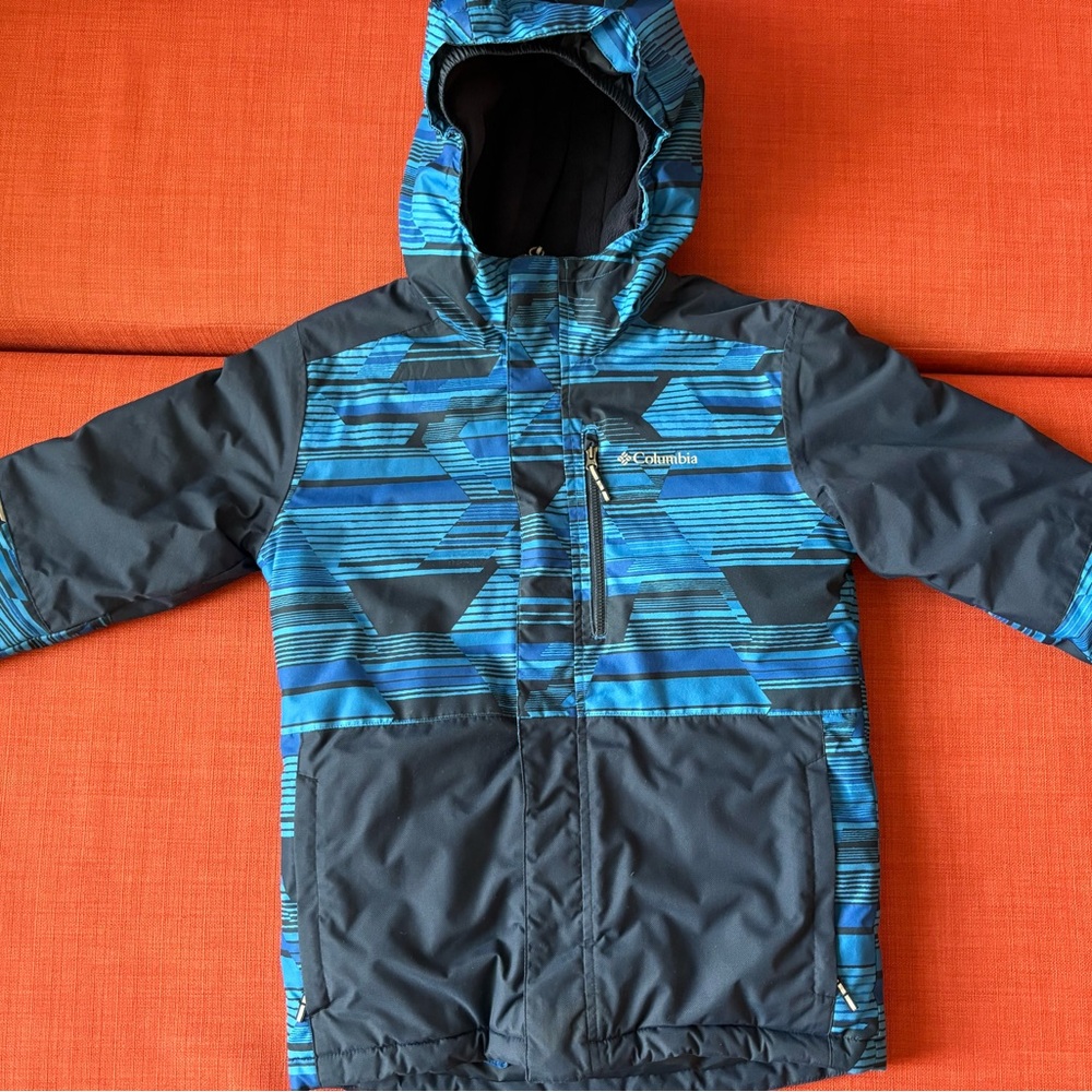Columbia Blue and Black Jacket